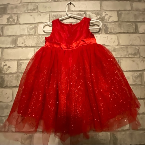 Baby Girl’s Formal Holiday Bow Dress Size 18 Months - Picture 5 of 8